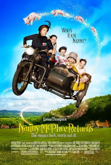 Plakat do filmu "Niania i wielkie bum" #1582047