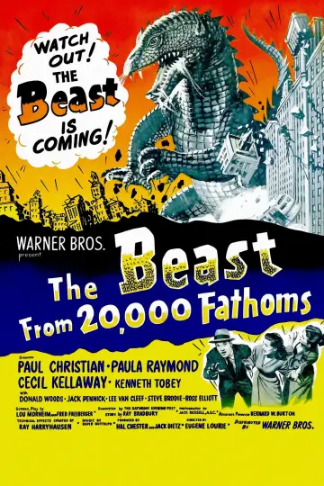 Plakat do filmu "The Beast from 20,000 Fathoms" #1020305