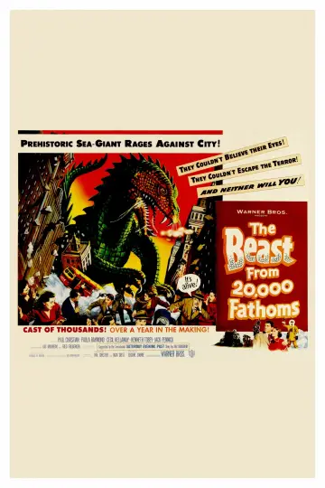 Plakat do filmu "The Beast from 20,000 Fathoms" #1020310