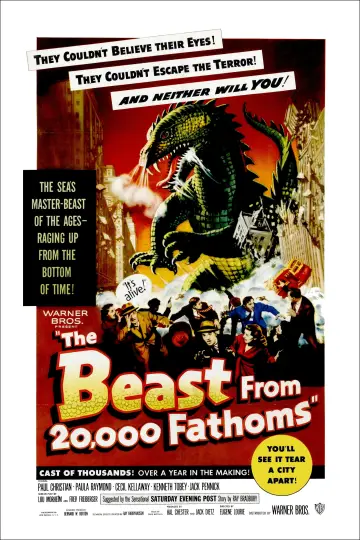 Plakat do filmu "The Beast from 20,000 Fathoms" #1020312