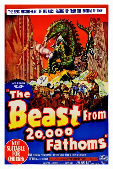 Plakat do filmu "The Beast from 20,000 Fathoms" #1020313