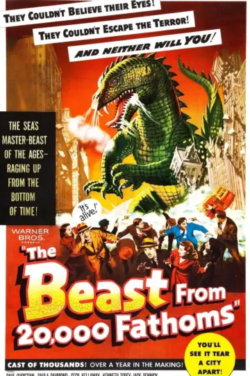 Plakat do filmu "The Beast from 20,000 Fathoms" #1020314