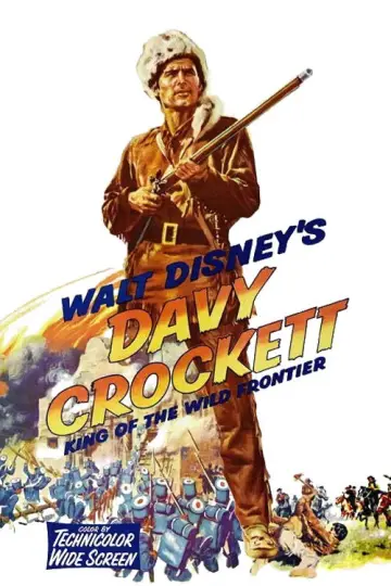 Plakat do filmu "Davy Crockett, król pogranicza" #1871508