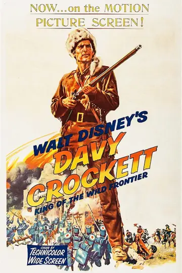 Plakat do filmu "Davy Crockett, król pogranicza" #1871521