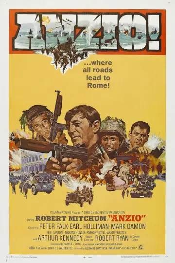 Plakat do filmu "Bitwa o Anzio" #1090271