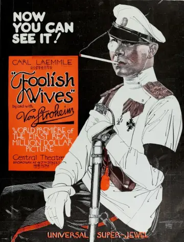 Plakat do filmu "Foolish Wives" #1135693