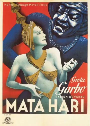 Plakat do filmu "Mata Hari" #718523