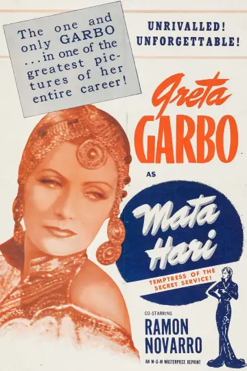 Plakat do filmu "Mata Hari" #718536