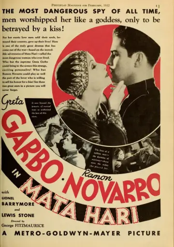 Plakat do filmu "Mata Hari" #718540
