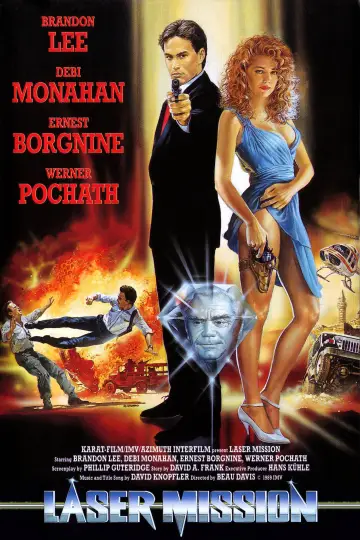 Plakat do filmu "Laserowa Misja" #1127956