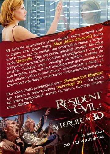 Plakat do filmu "Resident Evil: Zaświaty" #670385