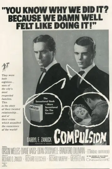 Plakat do filmu "Compulsion" #132900