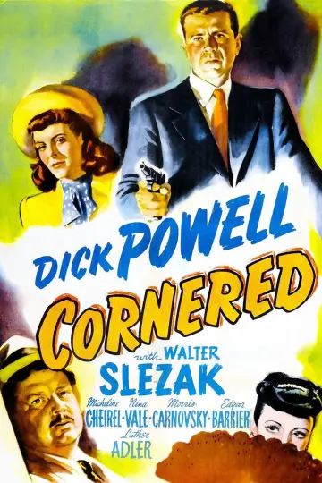 Plakat do filmu "Cornered" #1137350