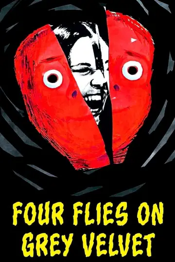 Plakat do filmu "Cztery Muchy na Szarym Aksamicie" #153781