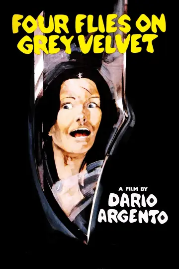 Plakat do filmu "Cztery Muchy na Szarym Aksamicie" #283186