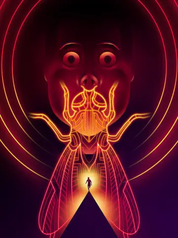 Plakat do filmu "Cztery Muchy na Szarym Aksamicie" #283189