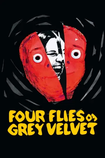 Plakat do filmu "Cztery Muchy na Szarym Aksamicie" #283191