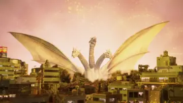 Zasłona do filmu "Godzilla, Mothra i król Gidorah atakują" #903627