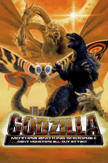 Plakat do filmu "Godzilla, Mothra i król Gidorah atakują" #903646