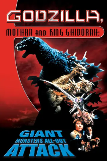 Plakat do filmu "Godzilla, Mothra i król Gidorah atakują" #903647
