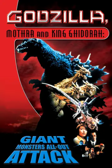 Plakat do filmu "Godzilla, Mothra i król Gidorah atakują" #903649