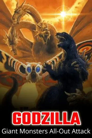 Plakat do filmu "Godzilla, Mothra i król Gidorah atakują" #903651