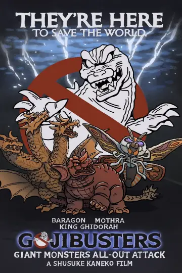 Plakat do filmu "Godzilla, Mothra i król Gidorah atakują" #903652