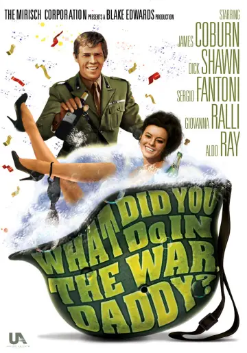 Plakat do filmu "Co robiłeś na wojnie, tatku?" #1036785