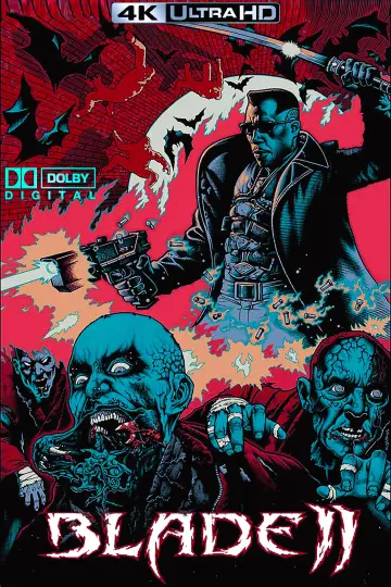 Plakat do filmu "Blade: Wieczny łowca II" #281803