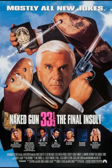 Plakat do filmu "Naga broń 33 1/3: Ostateczna zniewaga" #73653