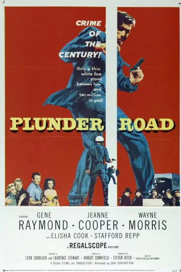 Plakat do filmu "Plunder Road" #1921885