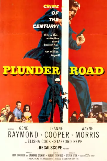 Plakat do filmu "Plunder Road" #1921889