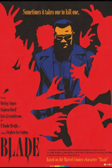 Plakat do filmu "Blade: Wieczny łowca" #1643311
