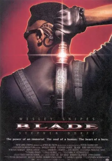 Plakat do filmu "Blade: Wieczny łowca" #50531