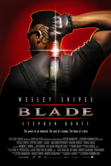 Plakat do filmu "Blade: Wieczny łowca" #621135
