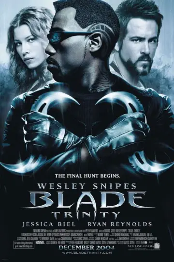 Plakat do filmu "Blade: Mroczna Trójca" #673662