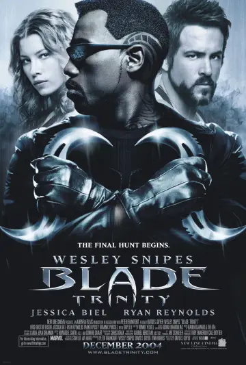 Plakat do filmu "Blade: Mroczna Trójca" #673672