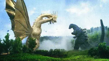 Zasłona do filmu "Godzilla kontra król Ghidorah" #941650