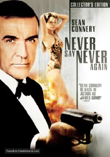 Plakat do filmu "Nigdy nie mów nigdy" #94478