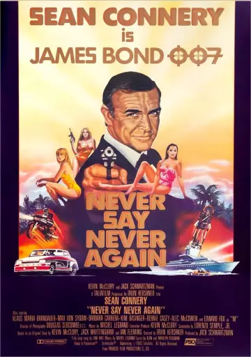 Plakat do filmu "Nigdy nie mów nigdy" #94480