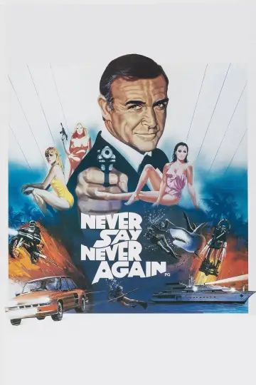 Plakat do filmu "Nigdy nie mów nigdy" #94481