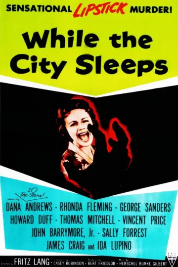 Plakat do filmu "While the City Sleeps" #1098811