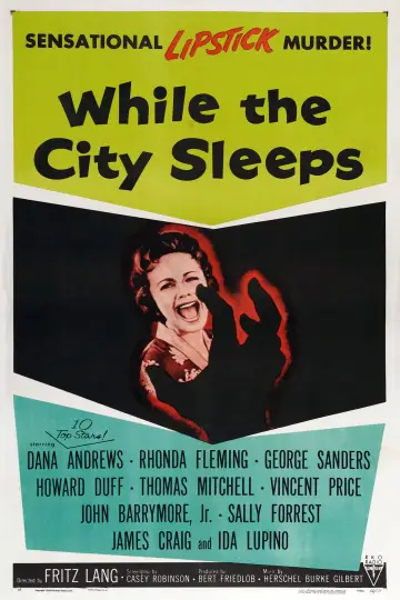 Plakat do filmu "While the City Sleeps" #1098812