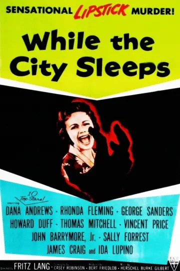 Plakat do filmu "While the City Sleeps" #1098814