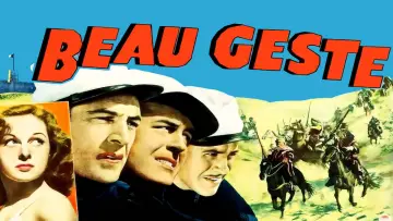 Zasłona do filmu "Beau Geste" #1103037