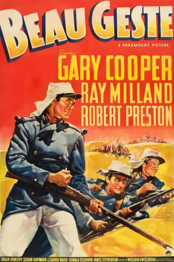 Plakat do filmu "Beau Geste" #1103045