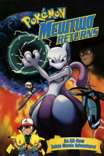 Plakat do filmu "Pokémon: Powrót Mewtwo" #146042