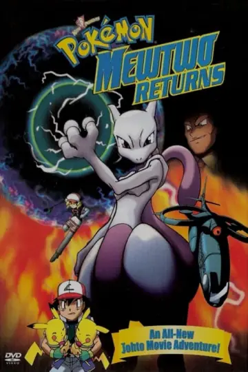 Plakat do filmu "Pokémon: Powrót Mewtwo" #146044