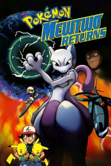 Plakat do filmu "Pokémon: Powrót Mewtwo" #617385