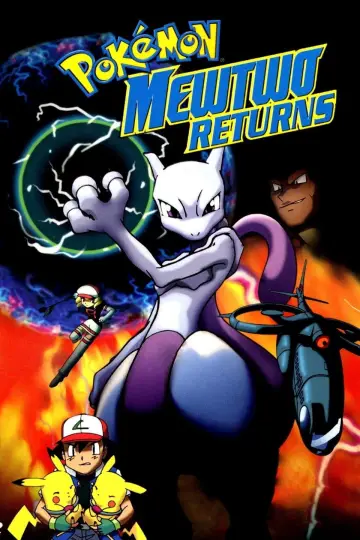 Plakat do filmu "Pokémon: Powrót Mewtwo" #617386